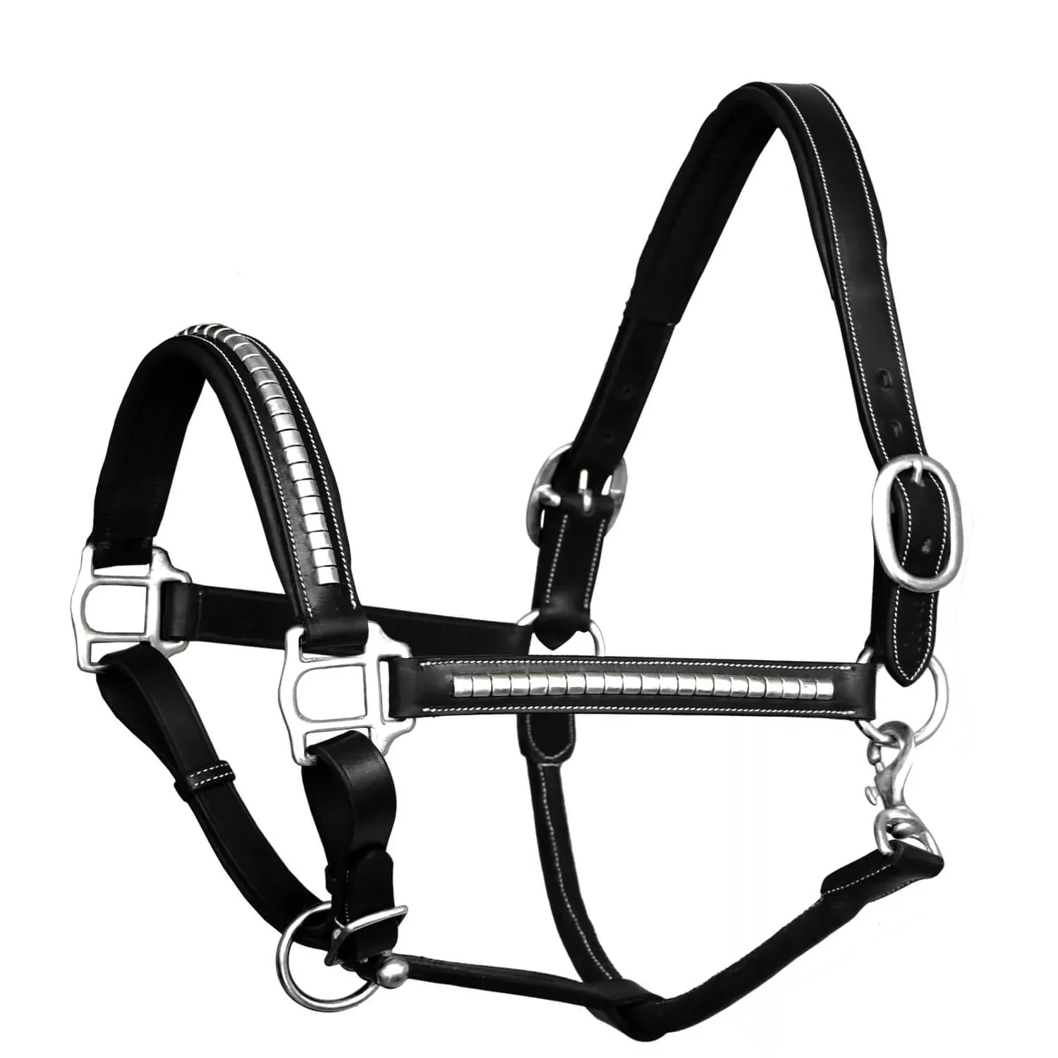 ExionPro Clincher Halter - Brass Nickel Hardware