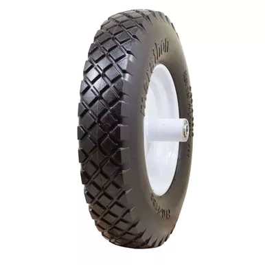 Flat Free Knobby Wheelbarrow Tire