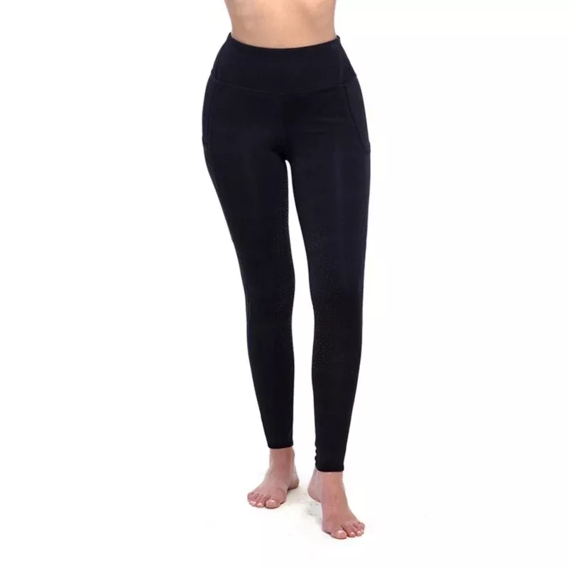 Goode Rider Black Python Perfect Sport Tight