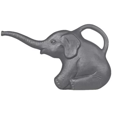 Grey Elephant Watering Can