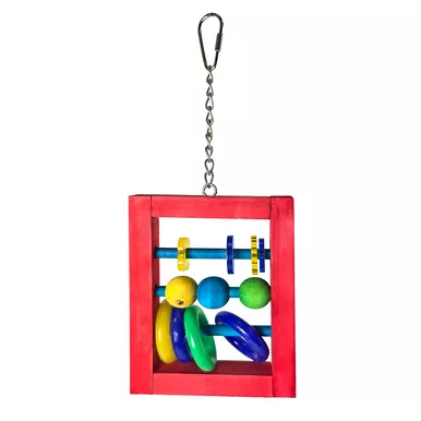 Happy Beaks Tweet & Tally Hanging Bird Toy