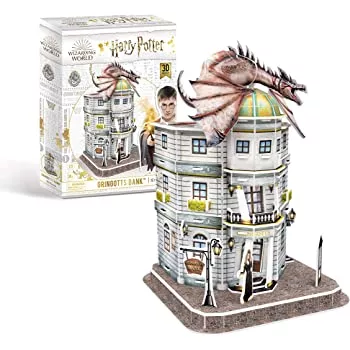 Harry Potter Gringotts Bank 3D Model.