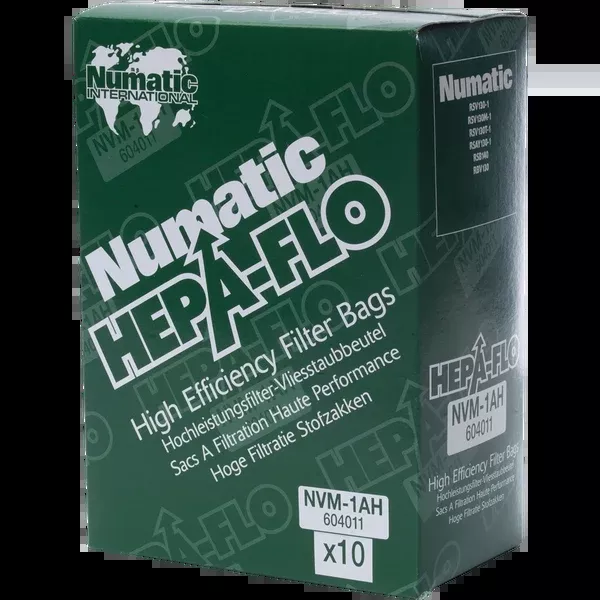 HEPA Flo Filter Bags for RSV/RBV 150 - 10 Pack