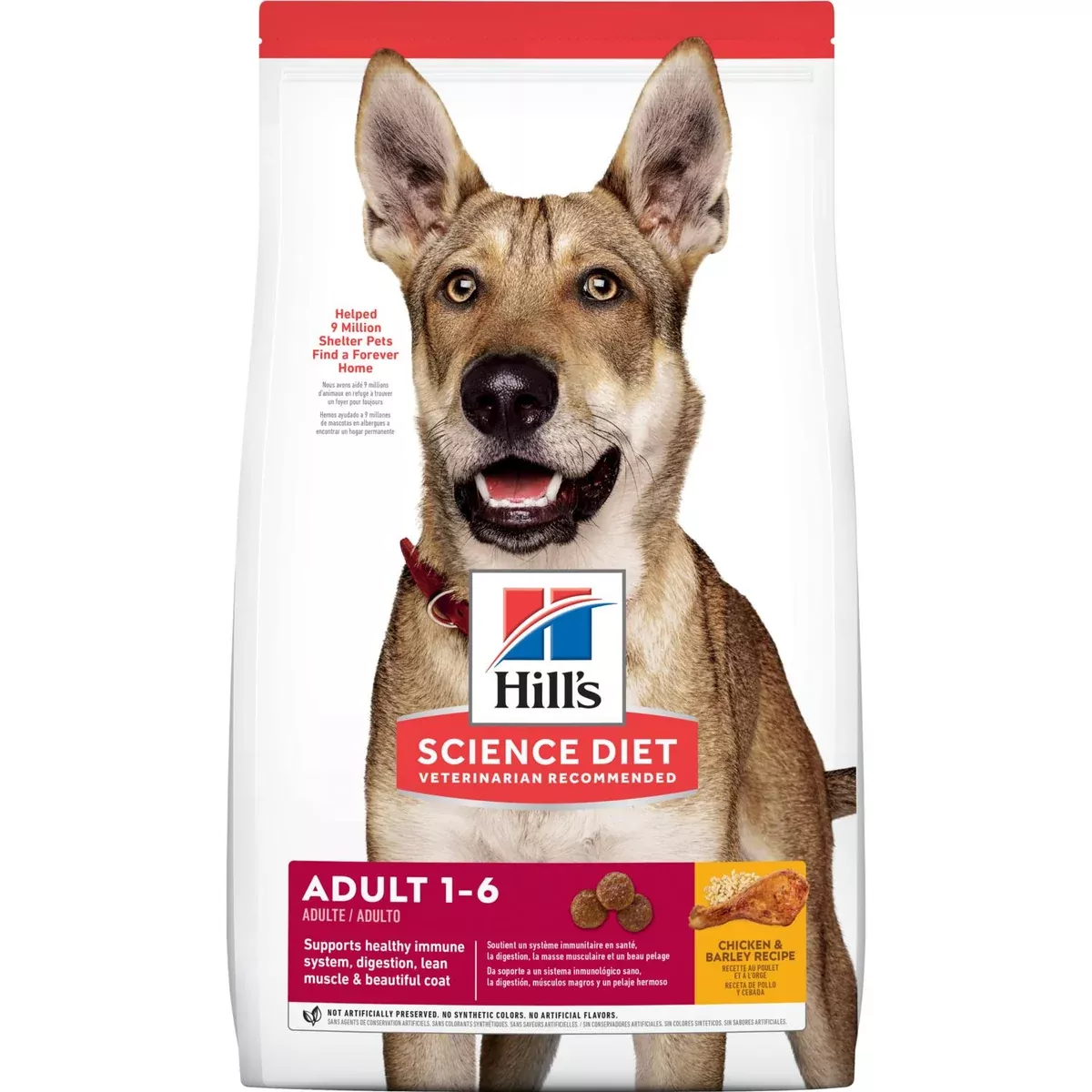 Hill's Science Diet Adult Chicken & Barley Recipe Dog Food (15 lb)