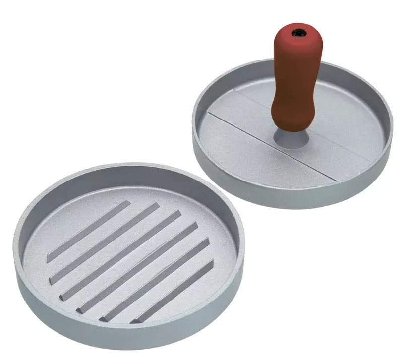 Home Made Quarter Pounder Hamburger Press with Soft Grip Handle