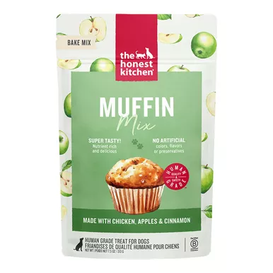 The Honest Kitchen Muffin Mix made with Chicken, Apples & Cinnamon