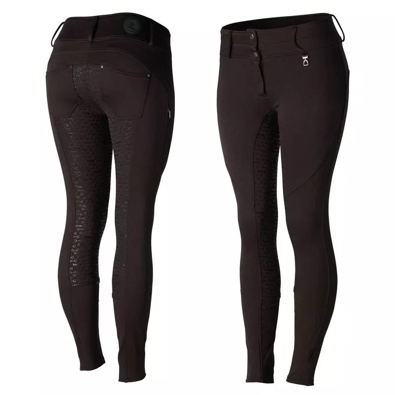 Horze Kids Rhea Full Seat Thermo Breeches with Bac