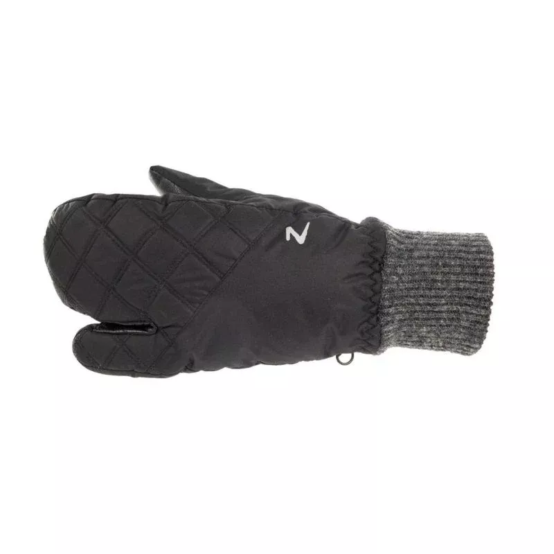 HorZe Padded 3-Finger Winter Mittens 6 Black