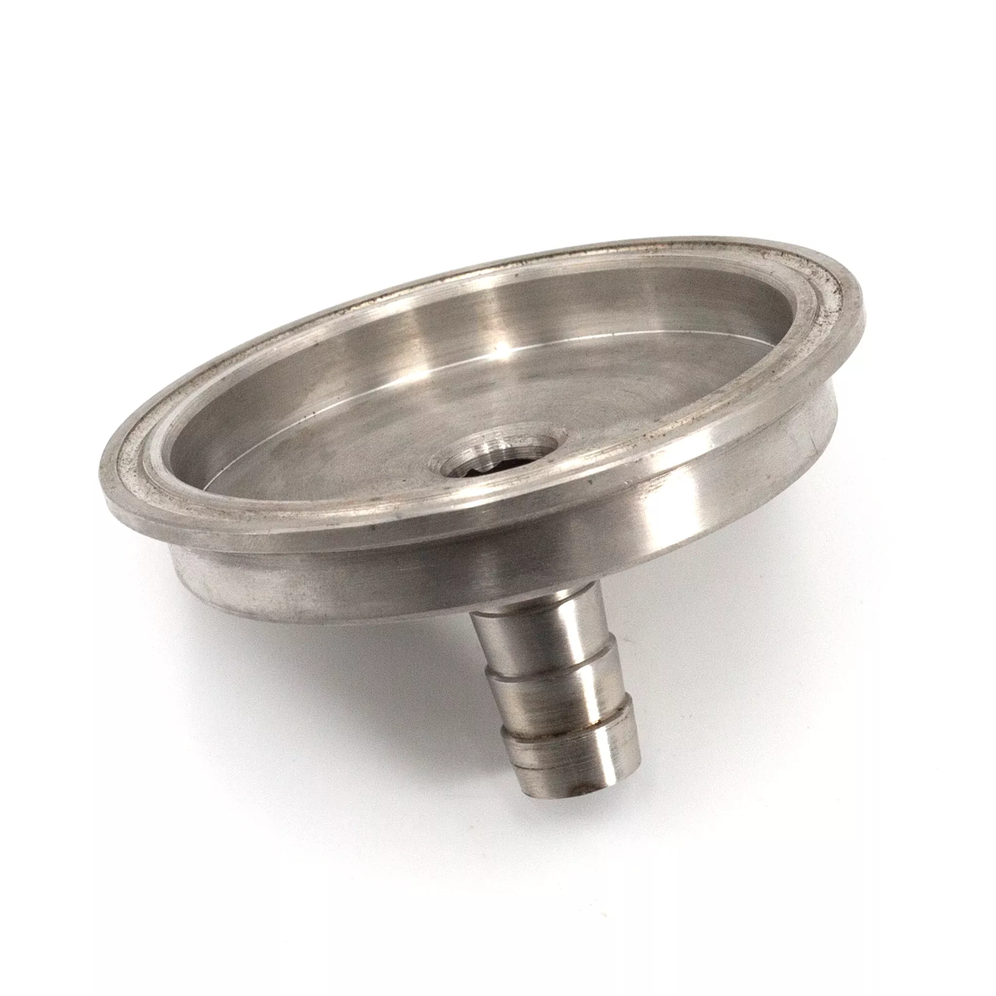 Hose Barb Adapter 5/8 Inch - 3 Inch Sanitary Connection - SS316