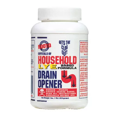 Household Lye Based Crystal Drain Opener