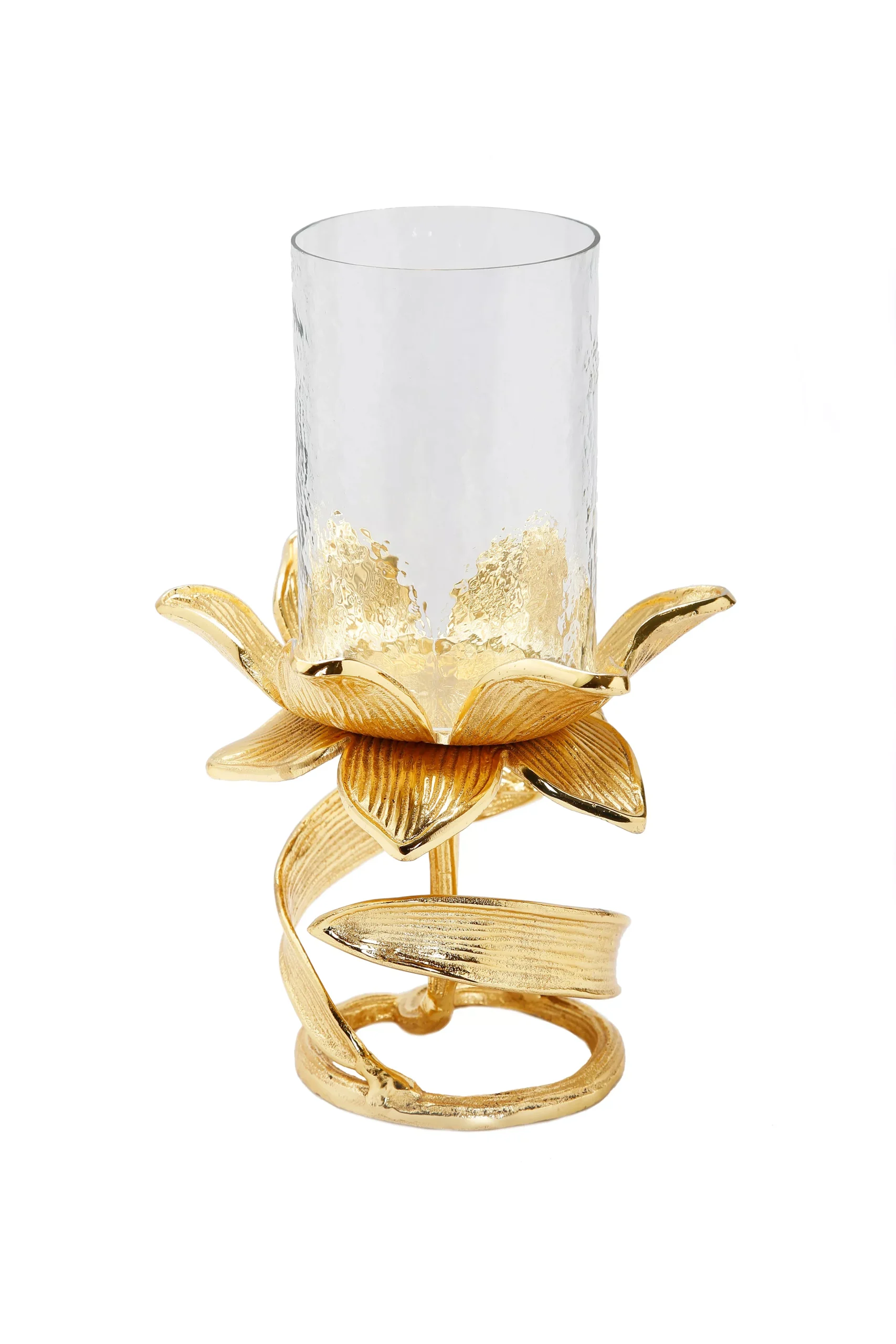 Hurricane with Leaf Stem - 15.75"
