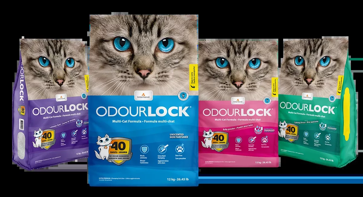 Intersand Ultra Premium Multi-Cat Litter Formula Unscented