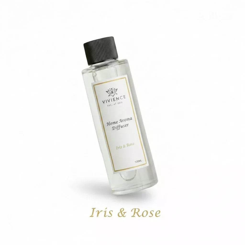 Iris & Rose Scent Diffuser Refill -120 ML