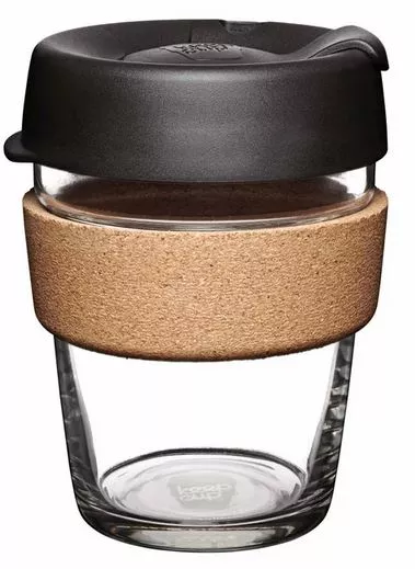 Keep Cup Brew Cork 12oz - Espresso/Black