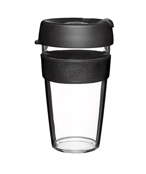 Keep Cup Clear 16oz - Black