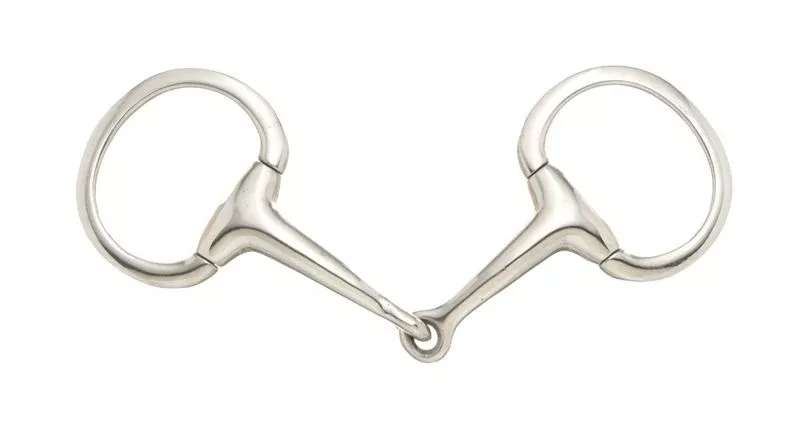 Kelly Silver Star SS Eggbutt Snaffle Mini Bit