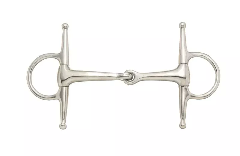 Kelly Silver Star SS Full Cheek Snaffle Mini Bit