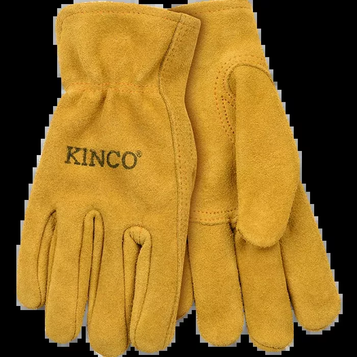 Kinco Kids' Suede Cowhide Driver