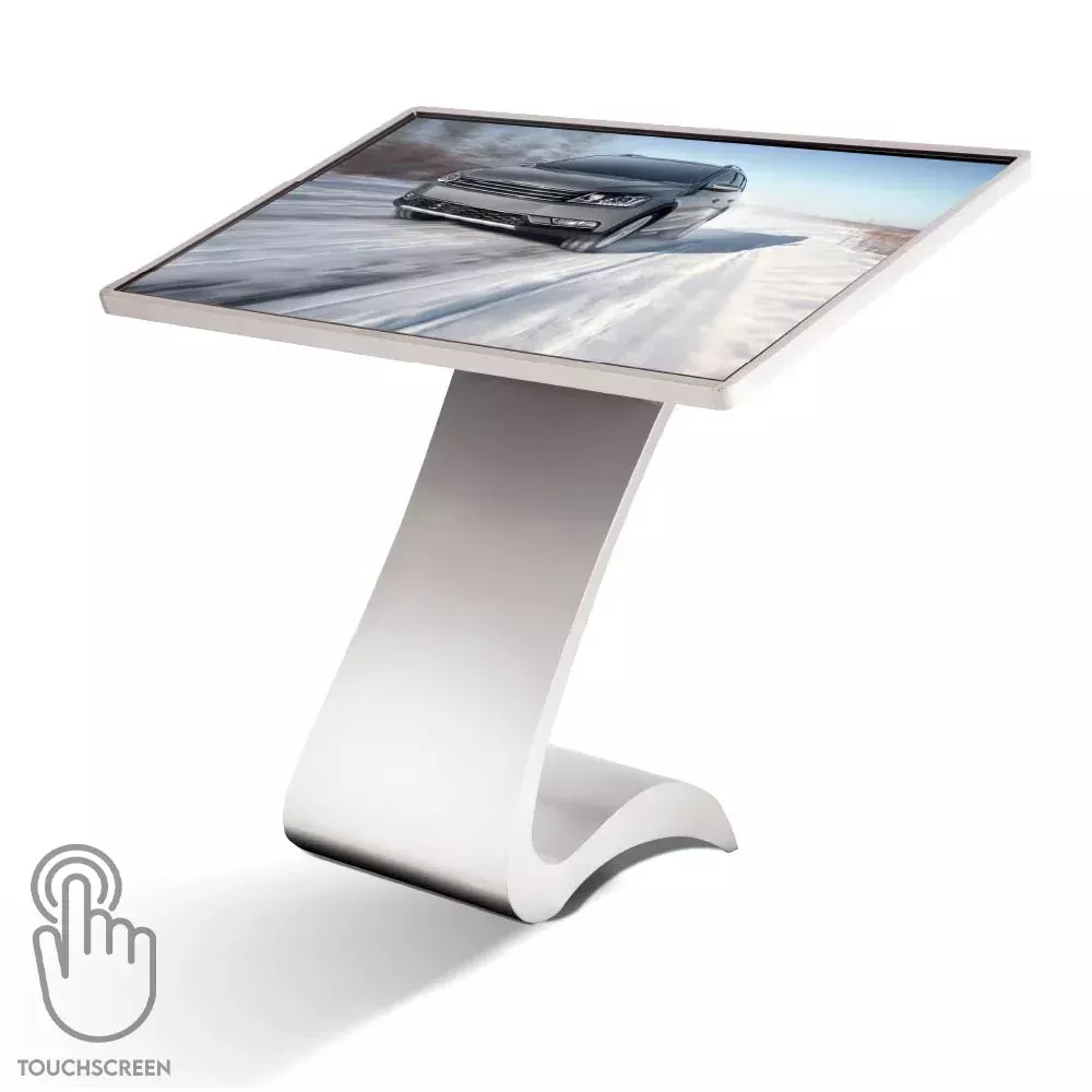 Kiosco informático con pantalla táctil LEDscopic S-Design 4K