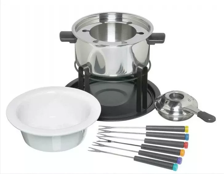 KitchenCraft Deluxe Fondue Set