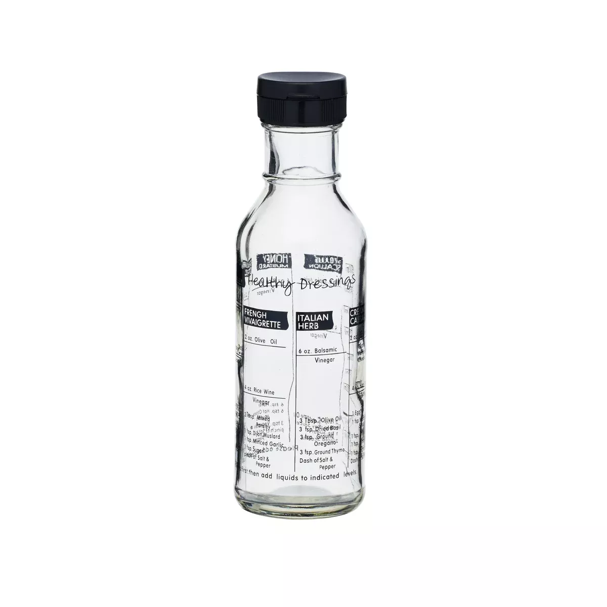 KitchenCraft Glass Salad Dressing Maker