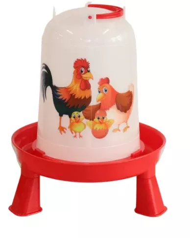 Little Giant Illustrated Poultry Waterer with Legs
