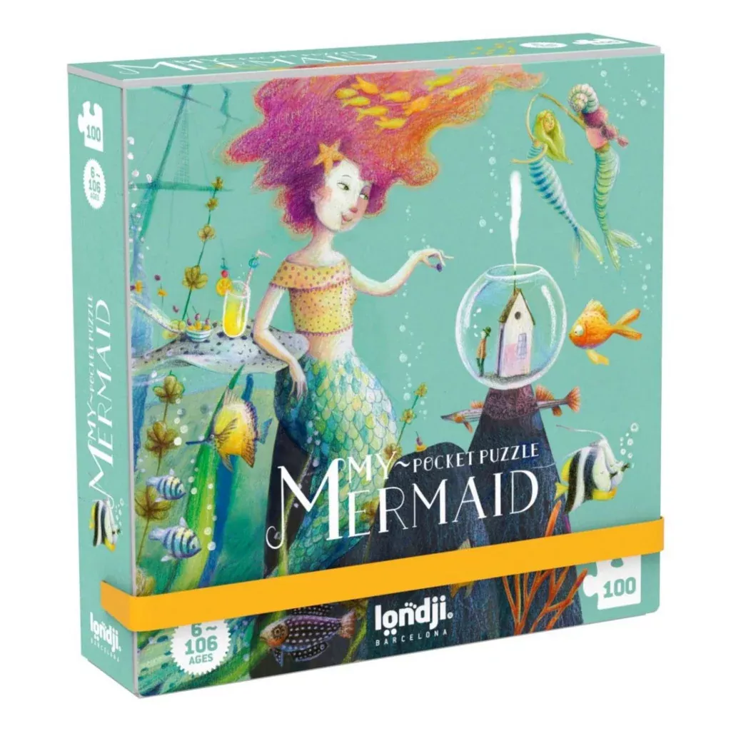 Londji Pocket Puzzle - My Mermaid
