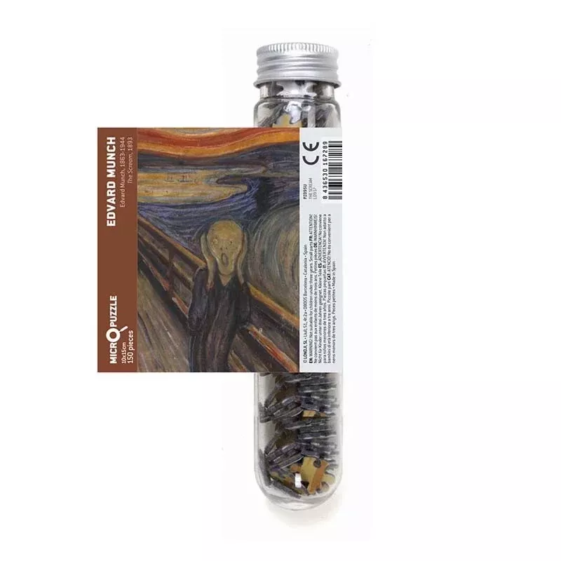 Londji Tube MicroPuzzle - (MUNCH) THE SCREAM 150pc