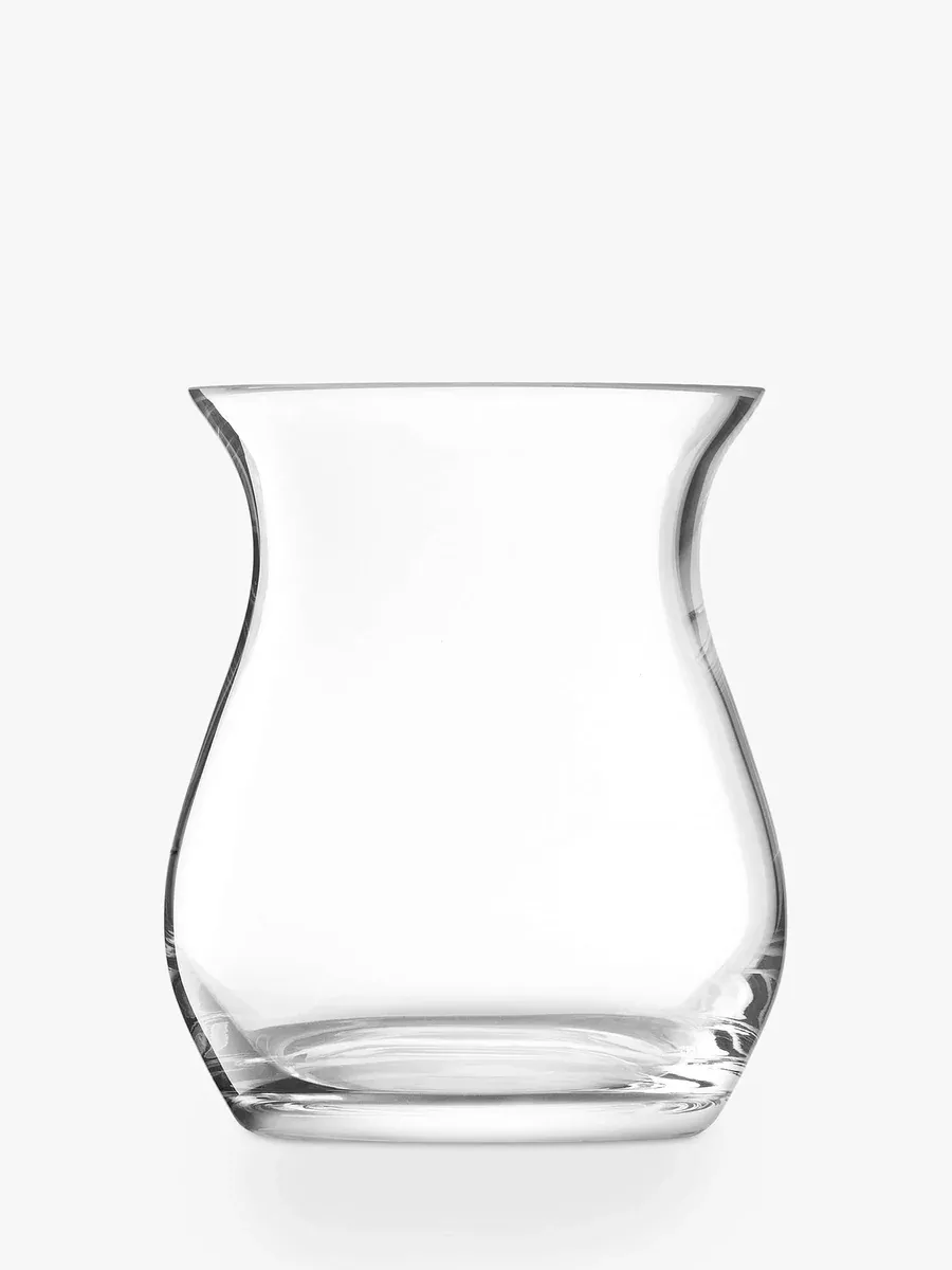 LSA Flower Open Posy Vase - Clear (23cm)