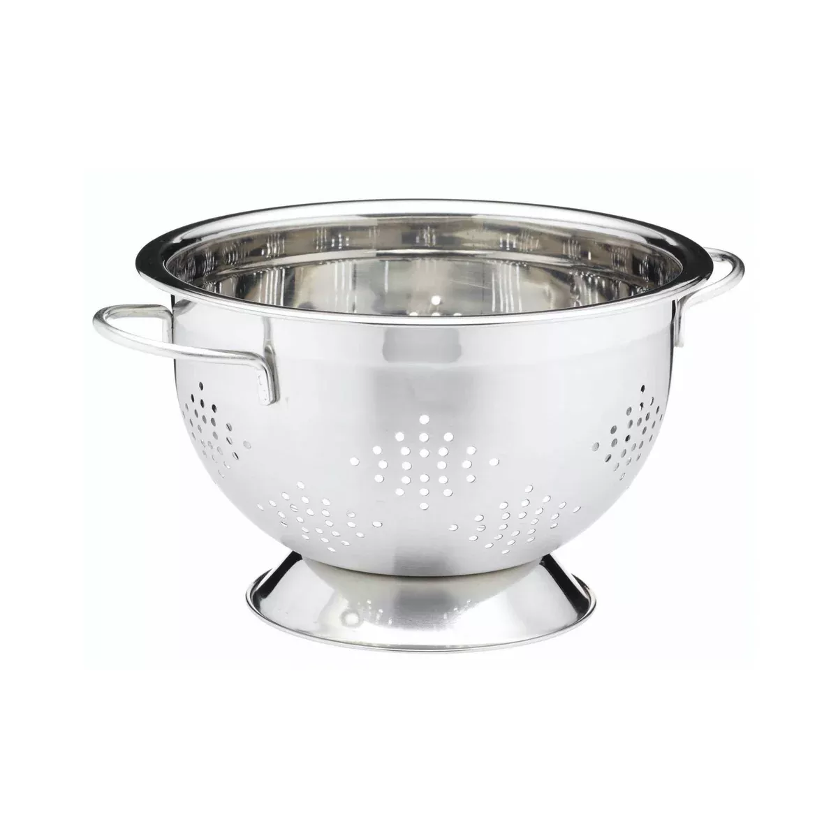 MasterClass Deluxe Two Handled Colander with Satin Finish - 27cm