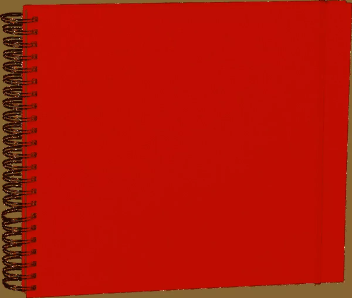 Maxi Mucho Album - Red (Cream Pages)