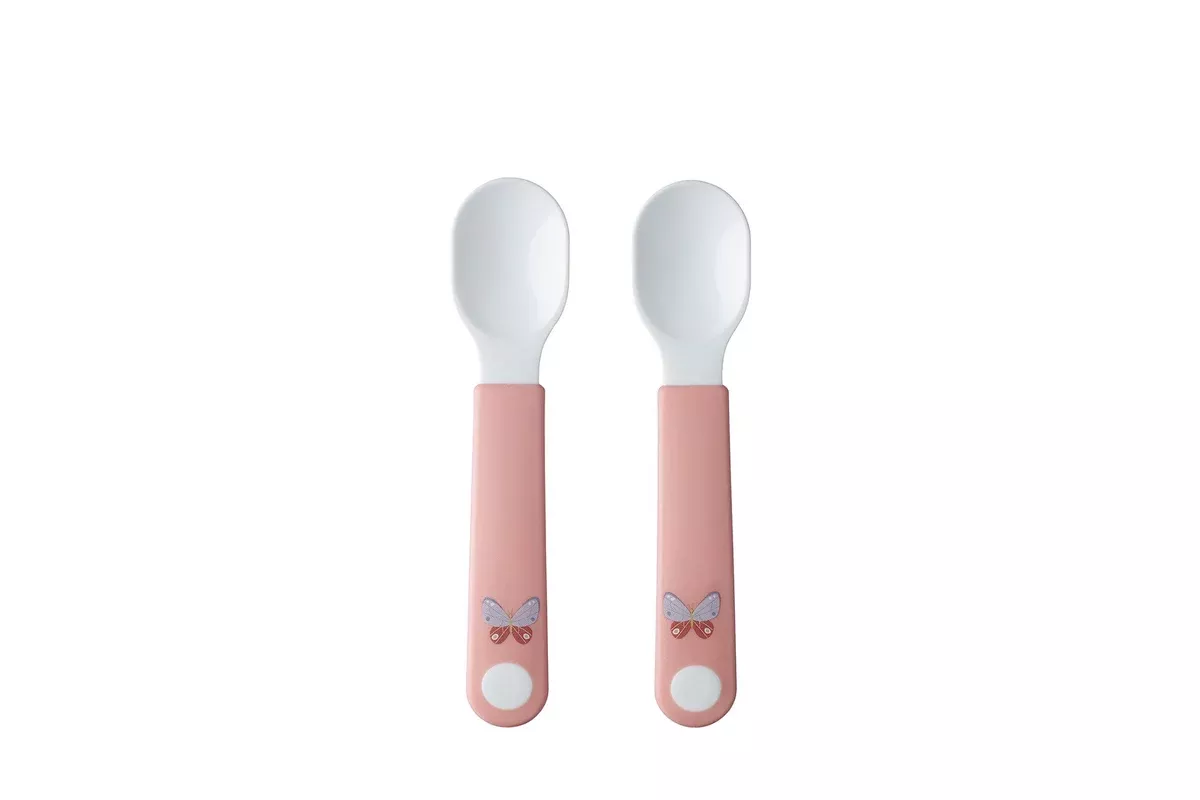 Mepal MioTrainer Spoon Set of 2 - Flowers & Butterflies