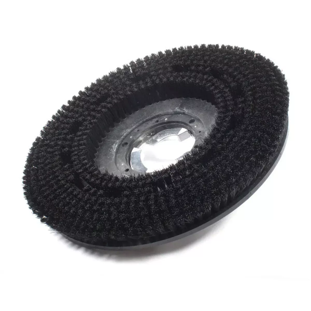 Mercury Floor Machines 1507 13" Nylon 180 Grit Scrub Brush with "B / 92" Clutch Plate