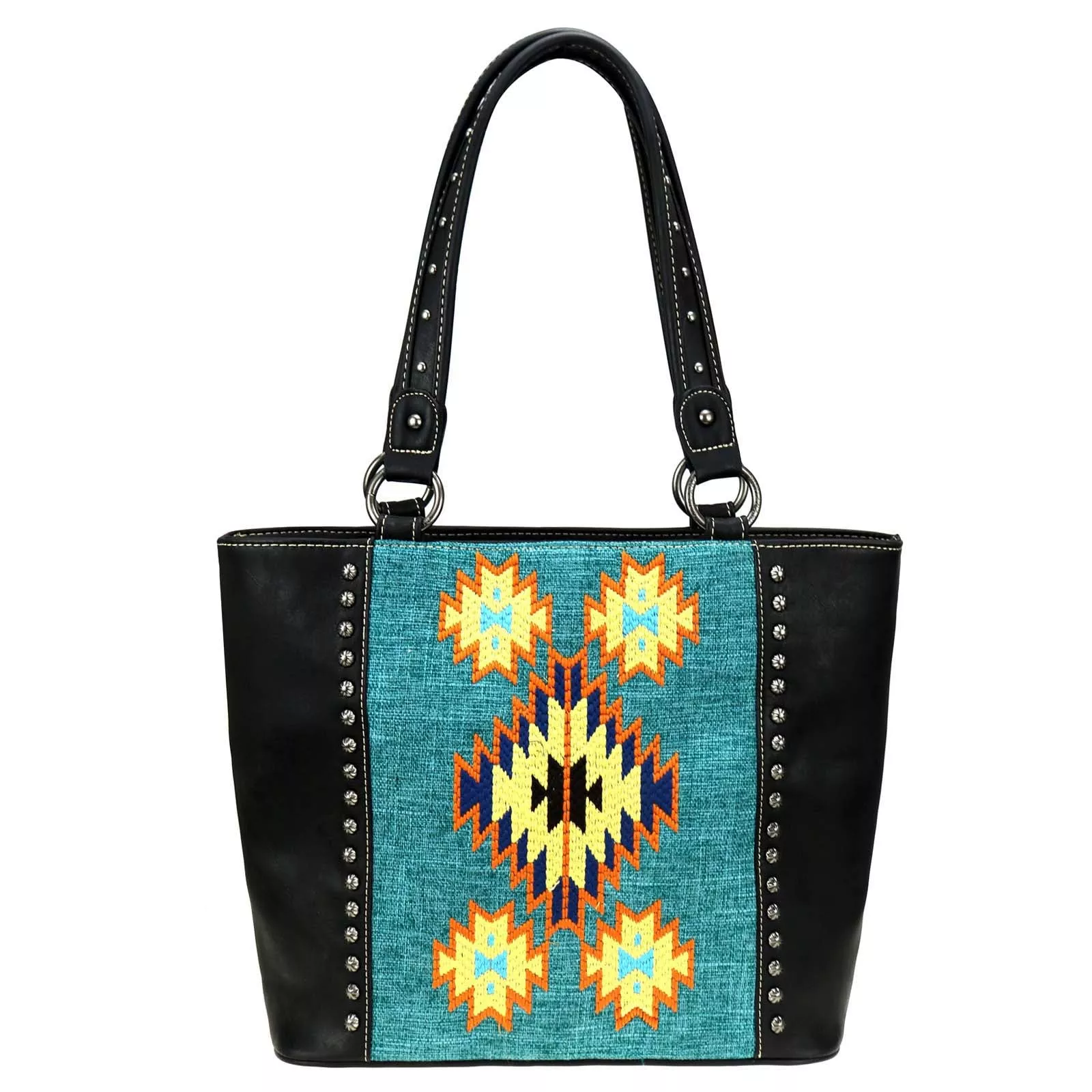 Montana West Concealed Carry Aztec Tote Purse