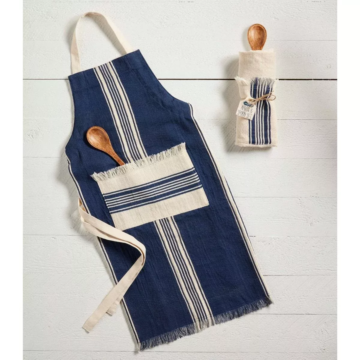 Mud Pie Apron and Spoon Set