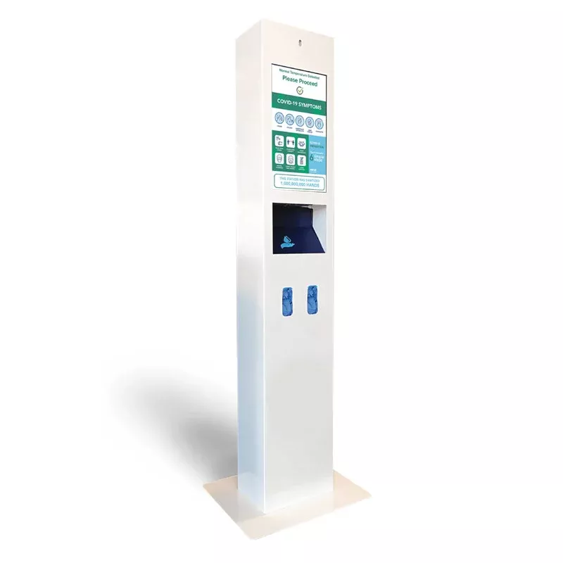 Mustang Professional Safezone Kiosk w/ Digital Display
