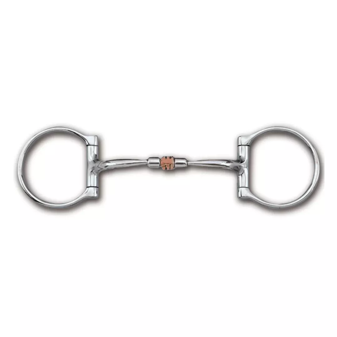 Myler Western Dee Comfort Snaffle with Copper Roller Bit MB 03 - 5"