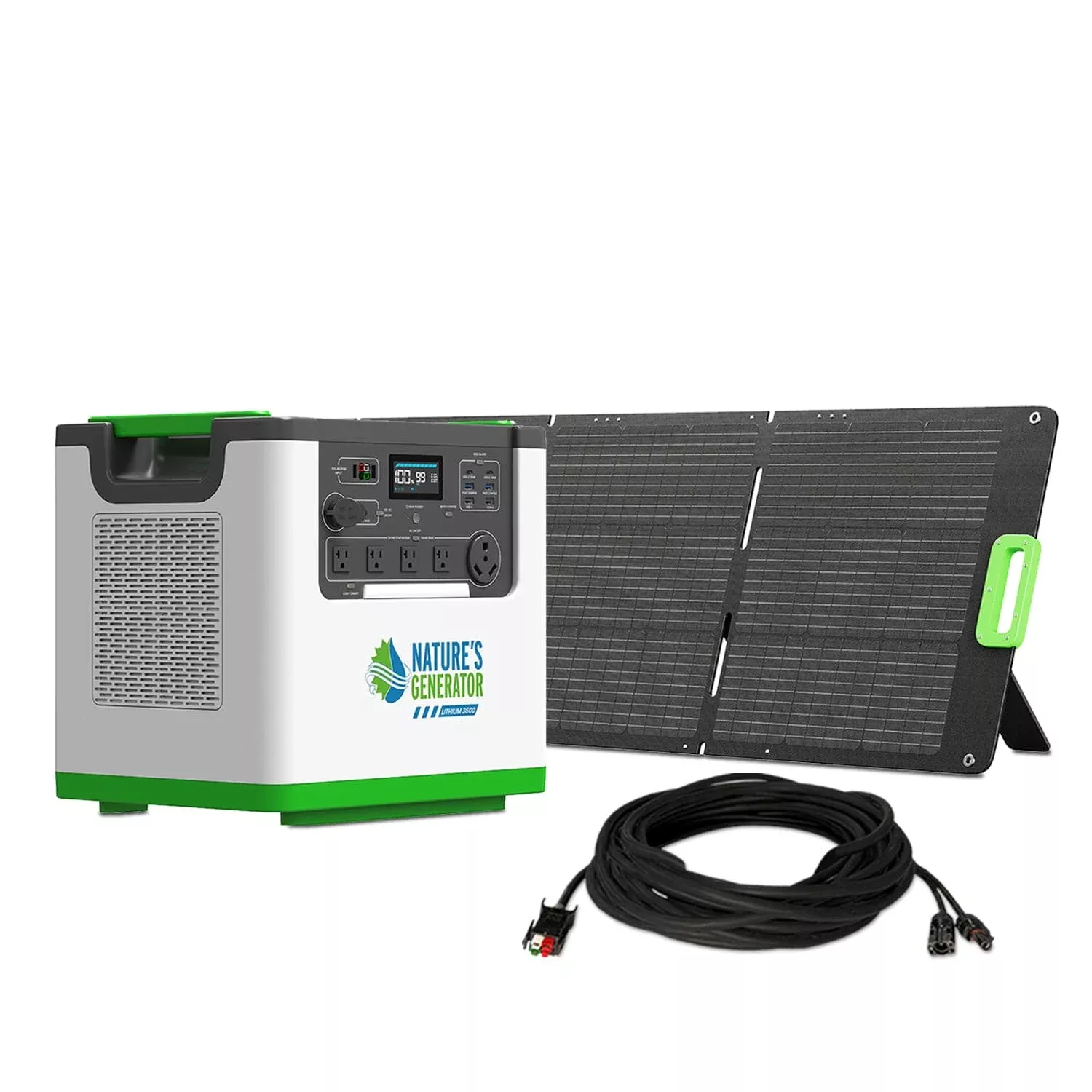 Nature's Generator Lithium 3600 Solar Generator