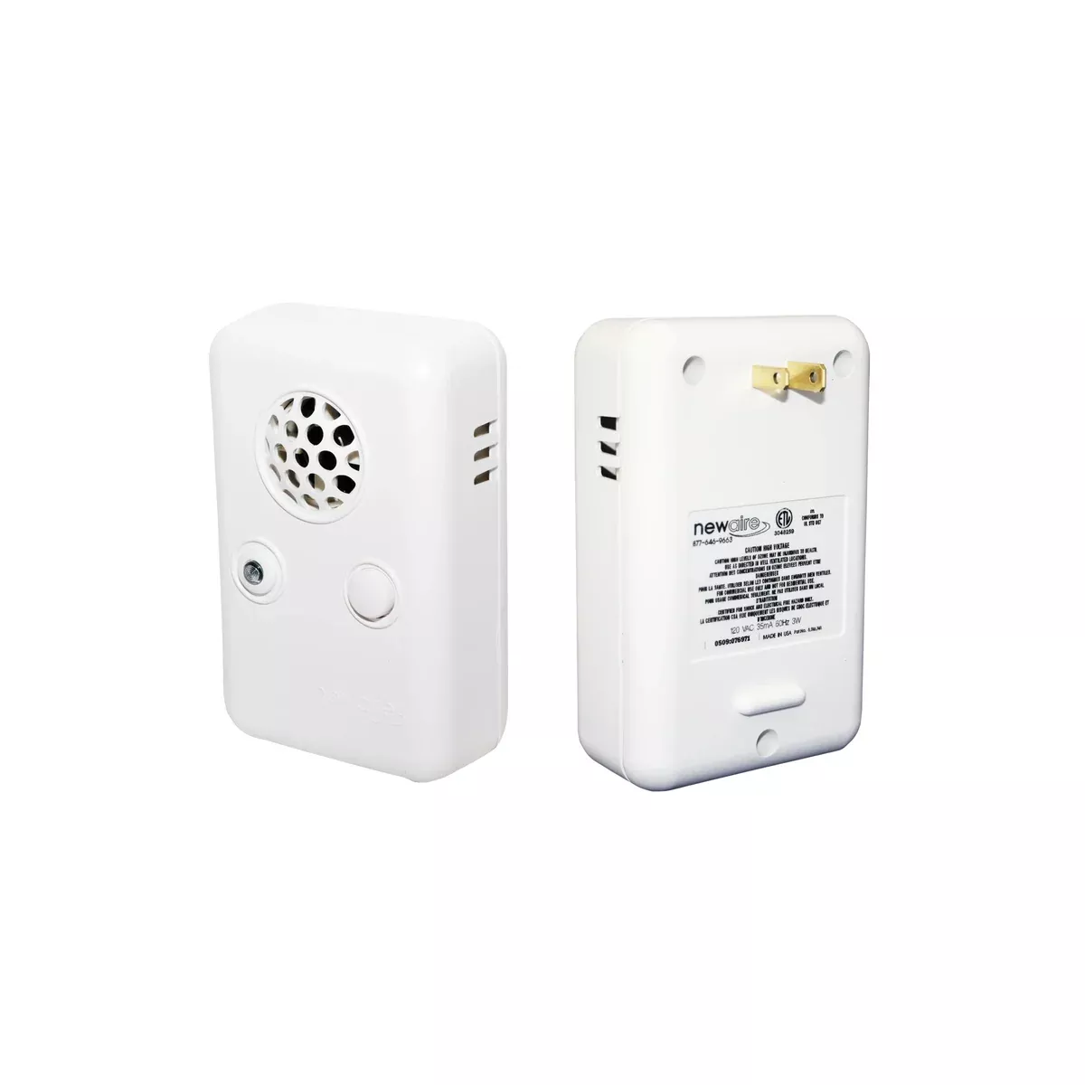 Newaire Plugin — Ozone & Ion Generator | 500 Sq Ft