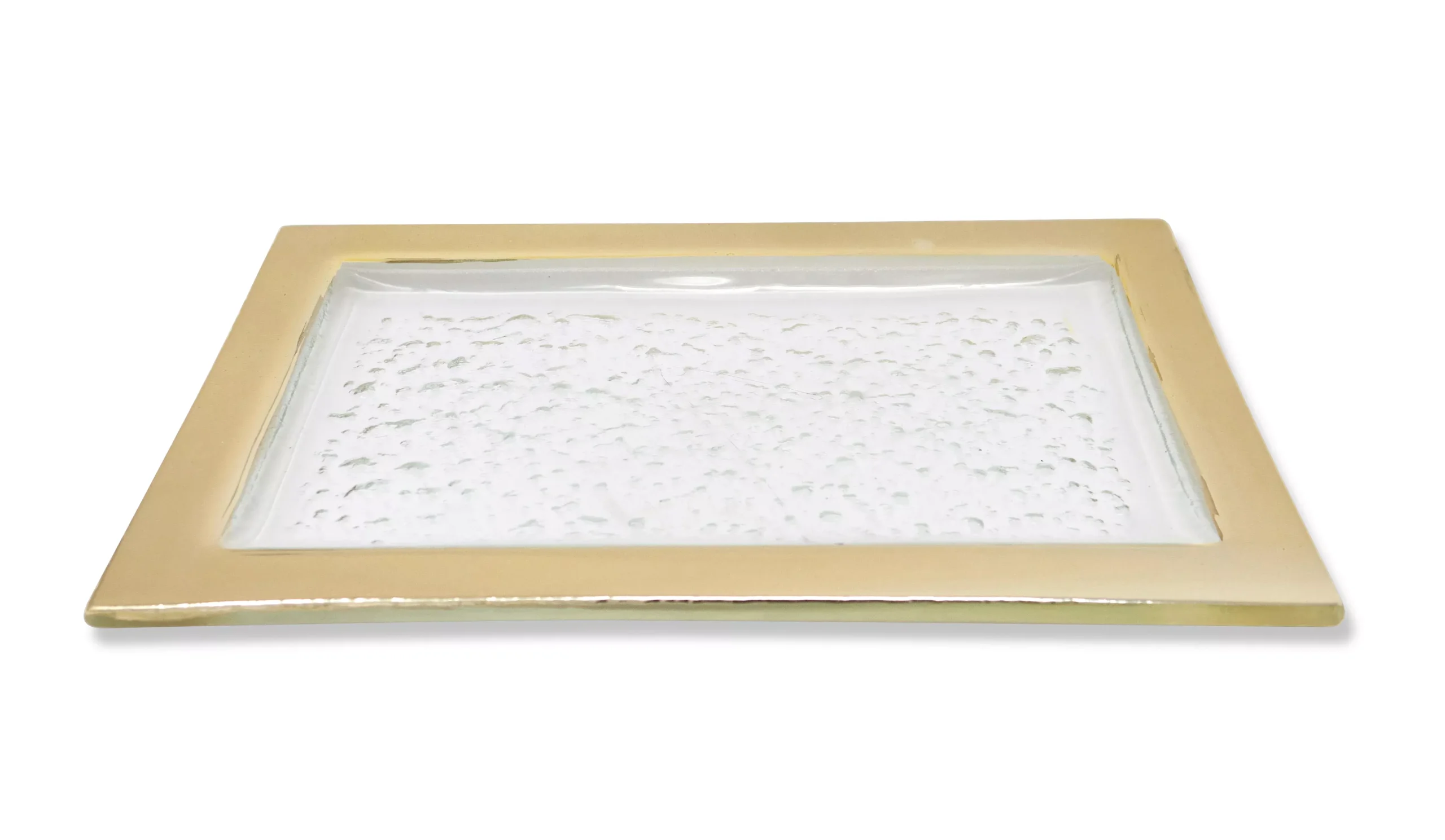 Oblong Tray with Gold Border (3 sizes)