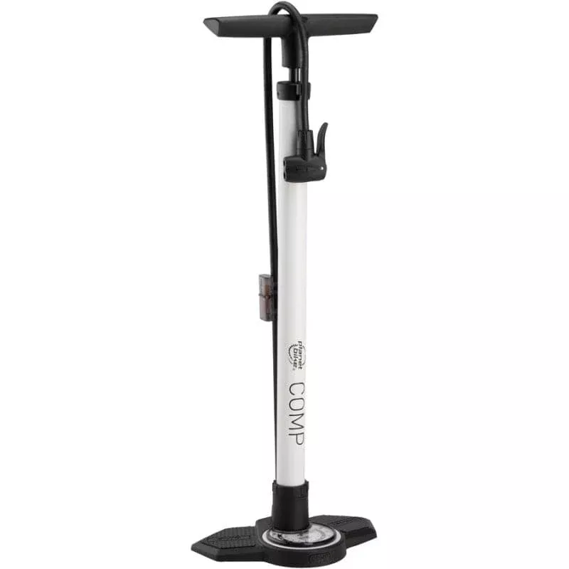 Planet Bike Comp 2.0 Floor Pump: White