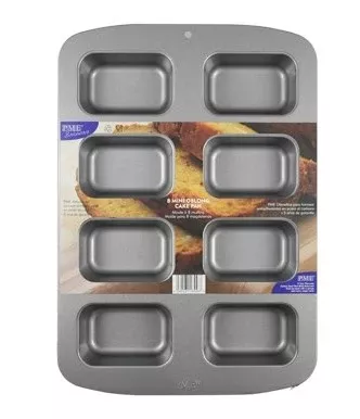 PME 8 Cup Mini Oblongs Cake Pan