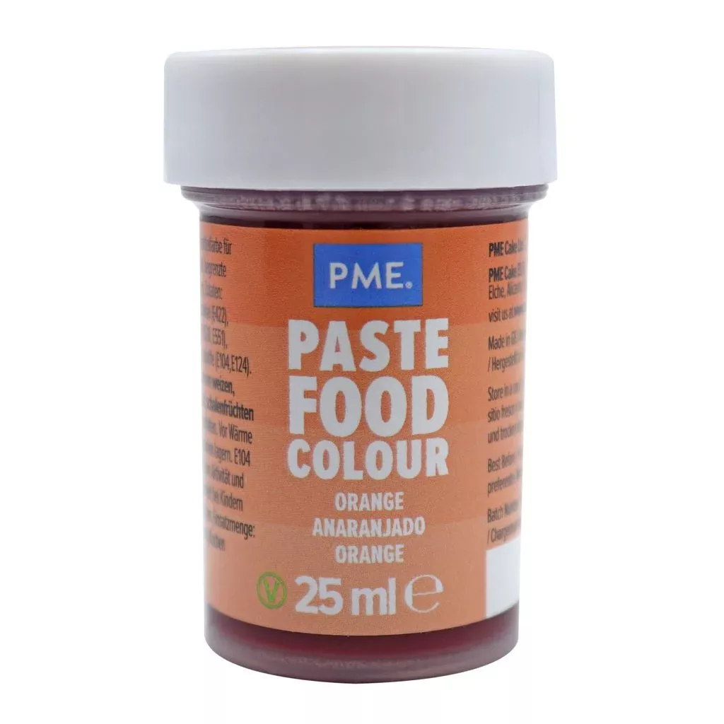 PME Paste Colour - Tiger Lily Orange