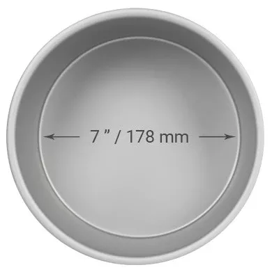PME Round Cake Pan - 7" x 4"