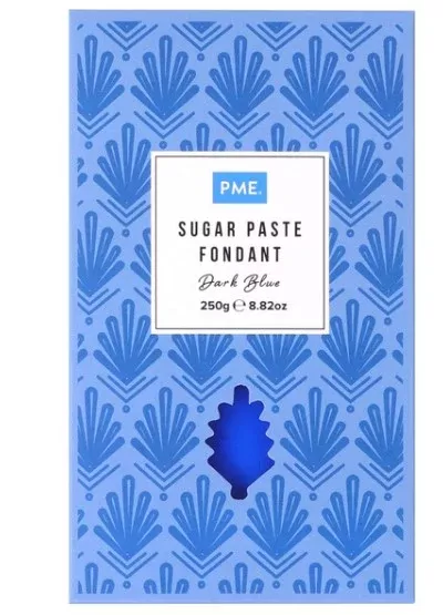 PME Sugar Paste - Dark Blue250g