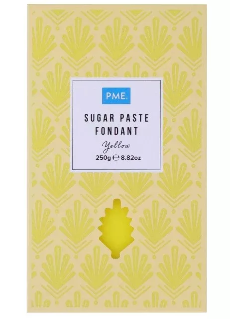 PME Sugar Paste - Yellow 250g