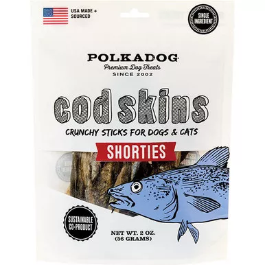 Polkadog Cod Skin Jerky Shorties