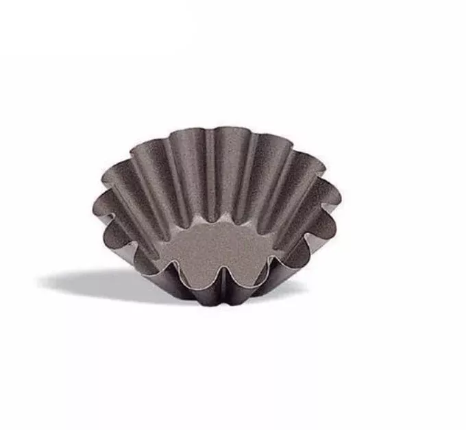 PujadasBrioche Mould10 Wide Ribs - 8cm