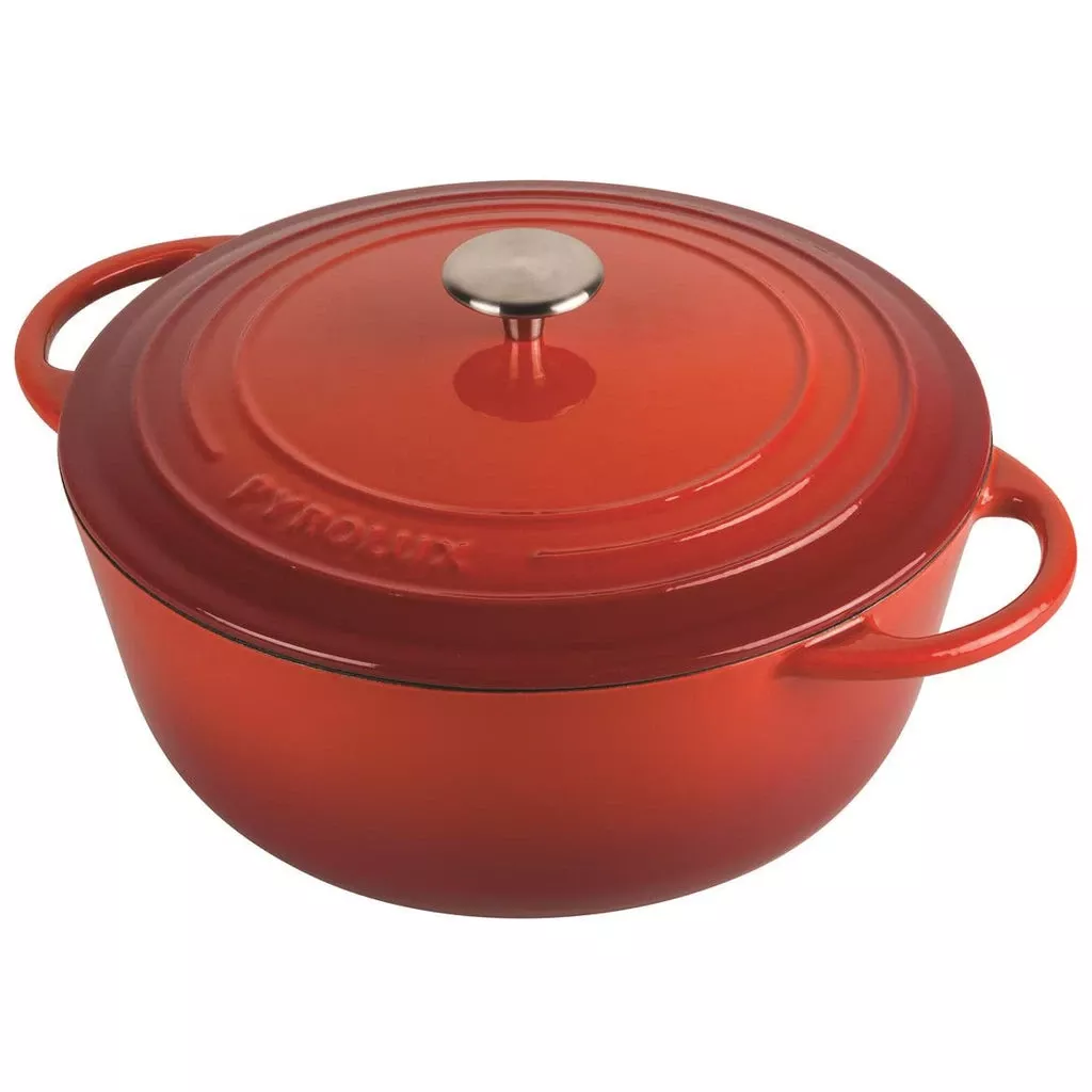 Pyrolux Pyrochef Red Casserole 20cm – 2 Litre