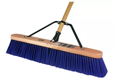 Quickie Jobsite Polypropylene Push Broom